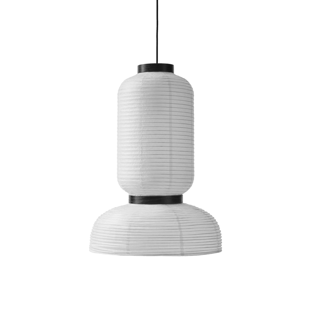 Ovela Segmented Paper Pendant Light — White