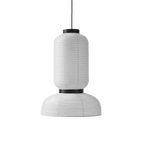 Ovela Segmented Paper Pendant Light — White