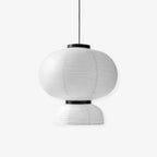 Ovela Segmented Paper Pendant Light — White