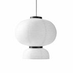 Ovela Segmented Paper Pendant Light — White