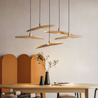 Paddle Boat Wood LED Chandelier — design and interior detail 2