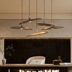 Paddle Boat Wood LED Chandelier — design and interior detail 4