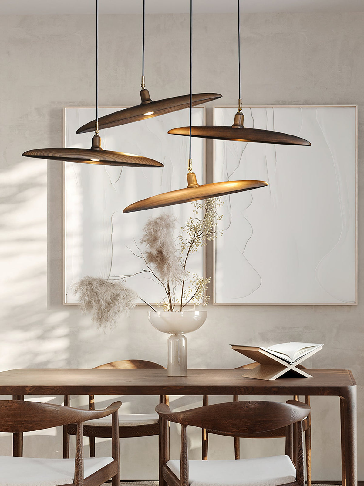 Paddle Boat Wood LED Chandelier — design and interior detail 9