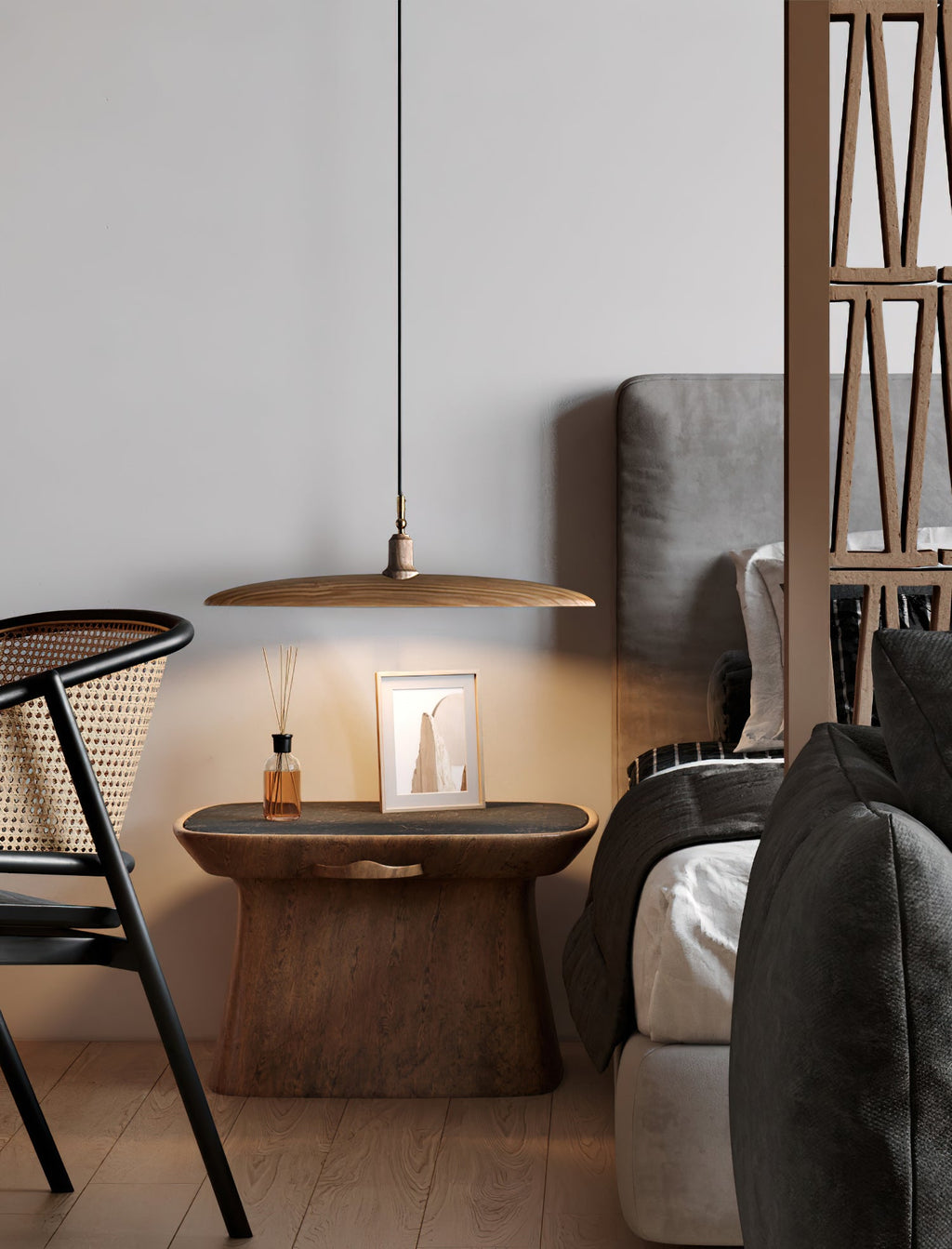 Paddle Boat Wood LED Chandelier — design and interior detail 11