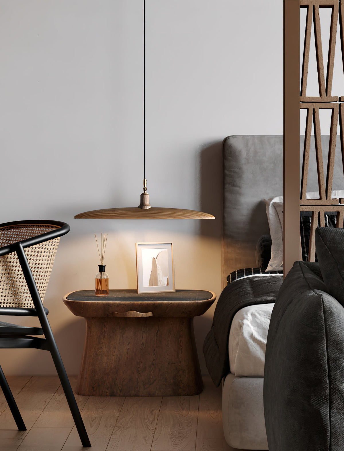Paddle Boat Wood LED Chandelier — design and interior detail 11