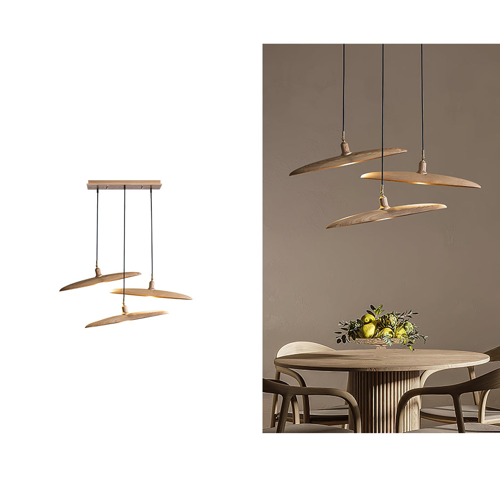 Paddle Boat Wood LED Chandelier — design and interior detail 20