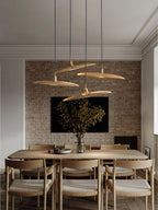 Paddle Boat Wood LED Chandelier — design and interior detail 23