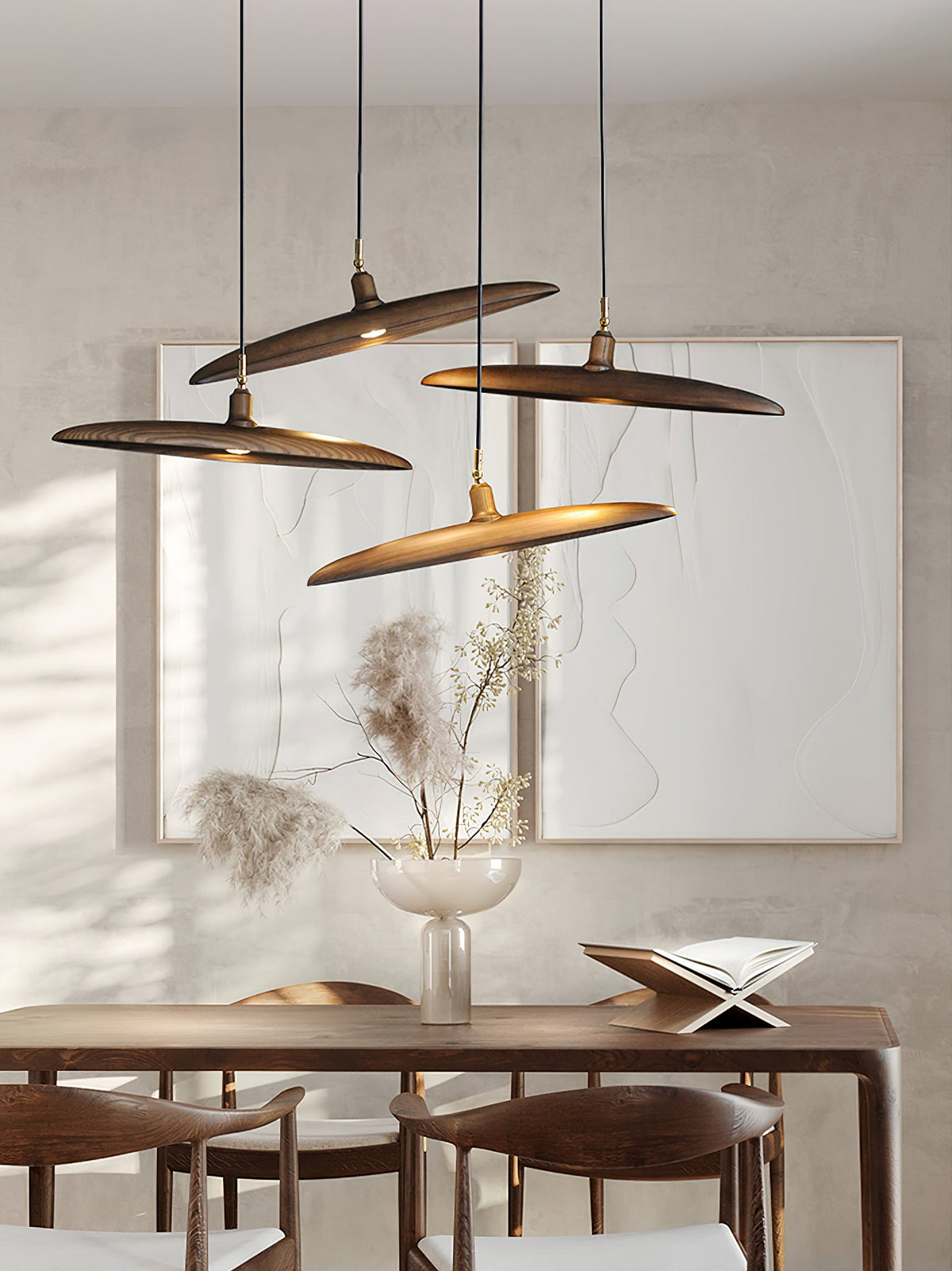 Paddle Boat Wood LED Chandelier — design and interior detail 25