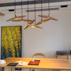 Paddle Boat Wood LED Chandelier — design and interior detail 26