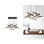 Paddle Boat Wood LED Chandelier — design and interior detail 27