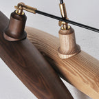 Paddle Boat Wood LED Chandelier — design and interior detail 33