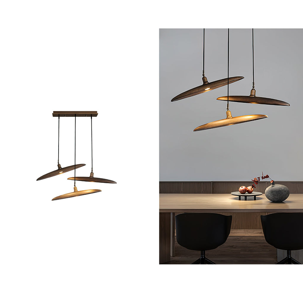 Paddle Boat Wood LED Chandelier — design and interior detail 34