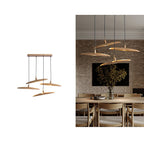 Paddle Boat Wood LED Chandelier — design and interior detail 36