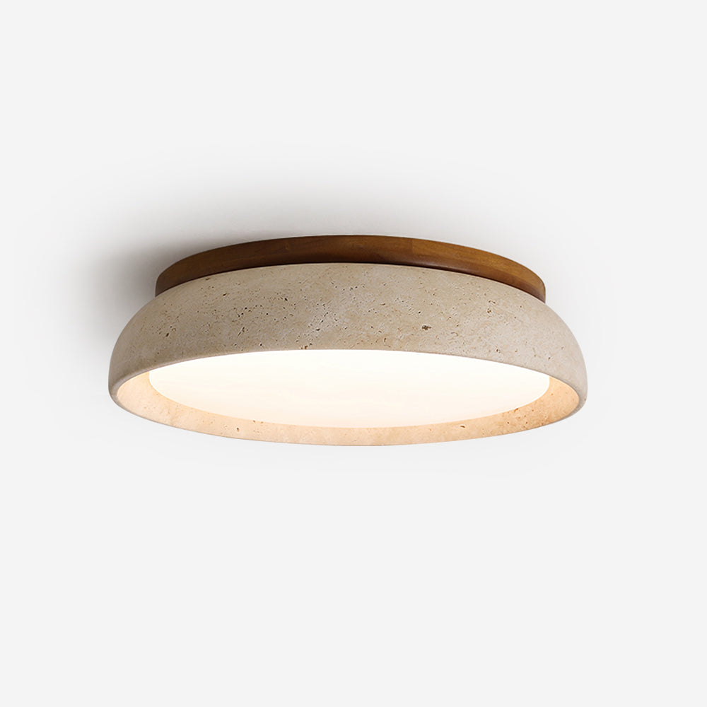 Piedra Travertine LED Ceiling Light — product view