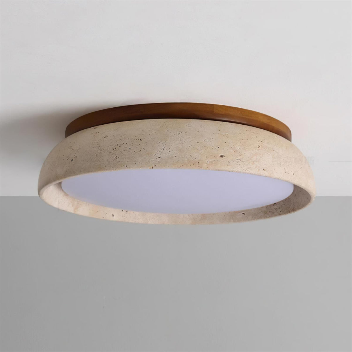 Piedra Travertine LED Ceiling Light — interior or design detail 11