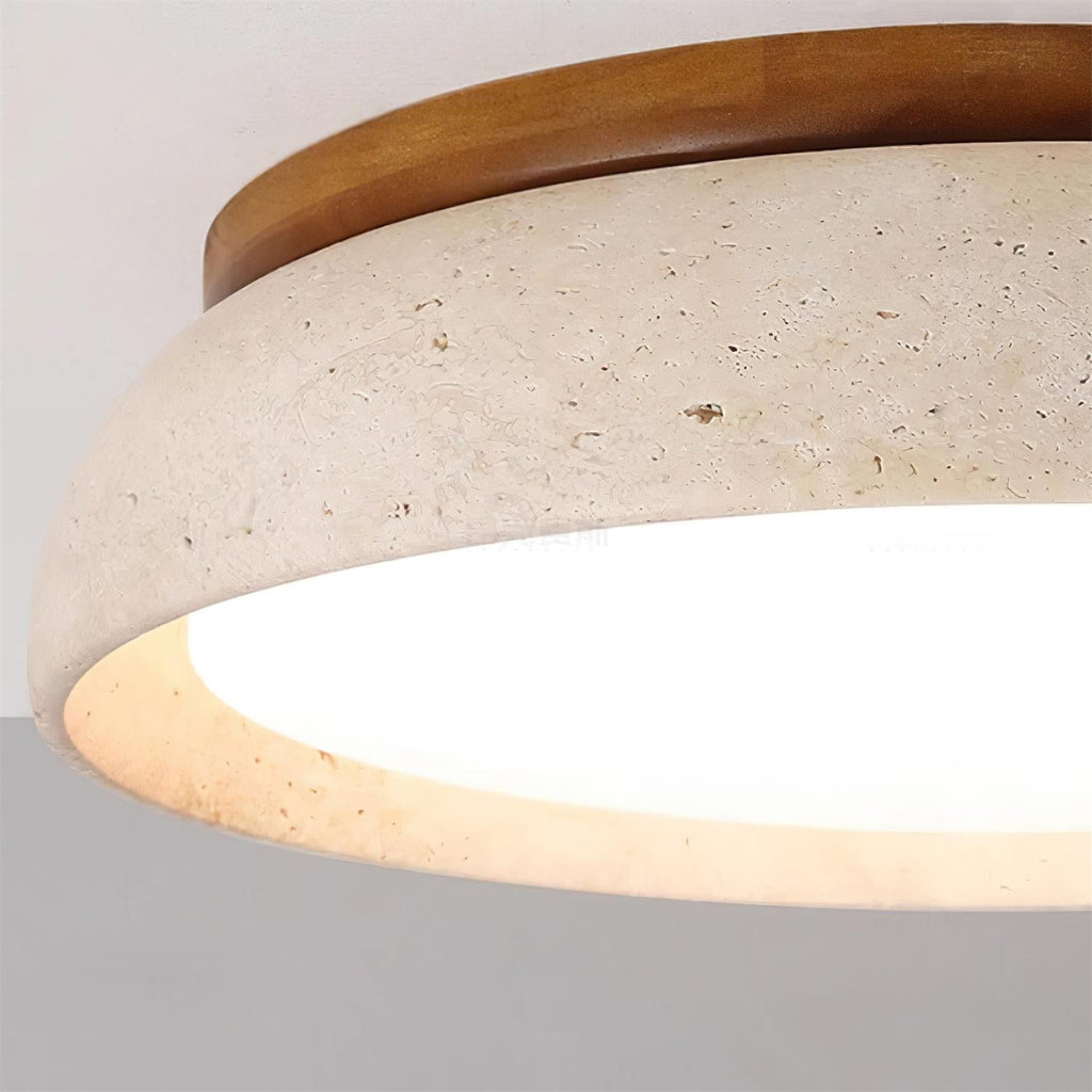 Piedra Travertine LED Ceiling Light — interior or design detail 12