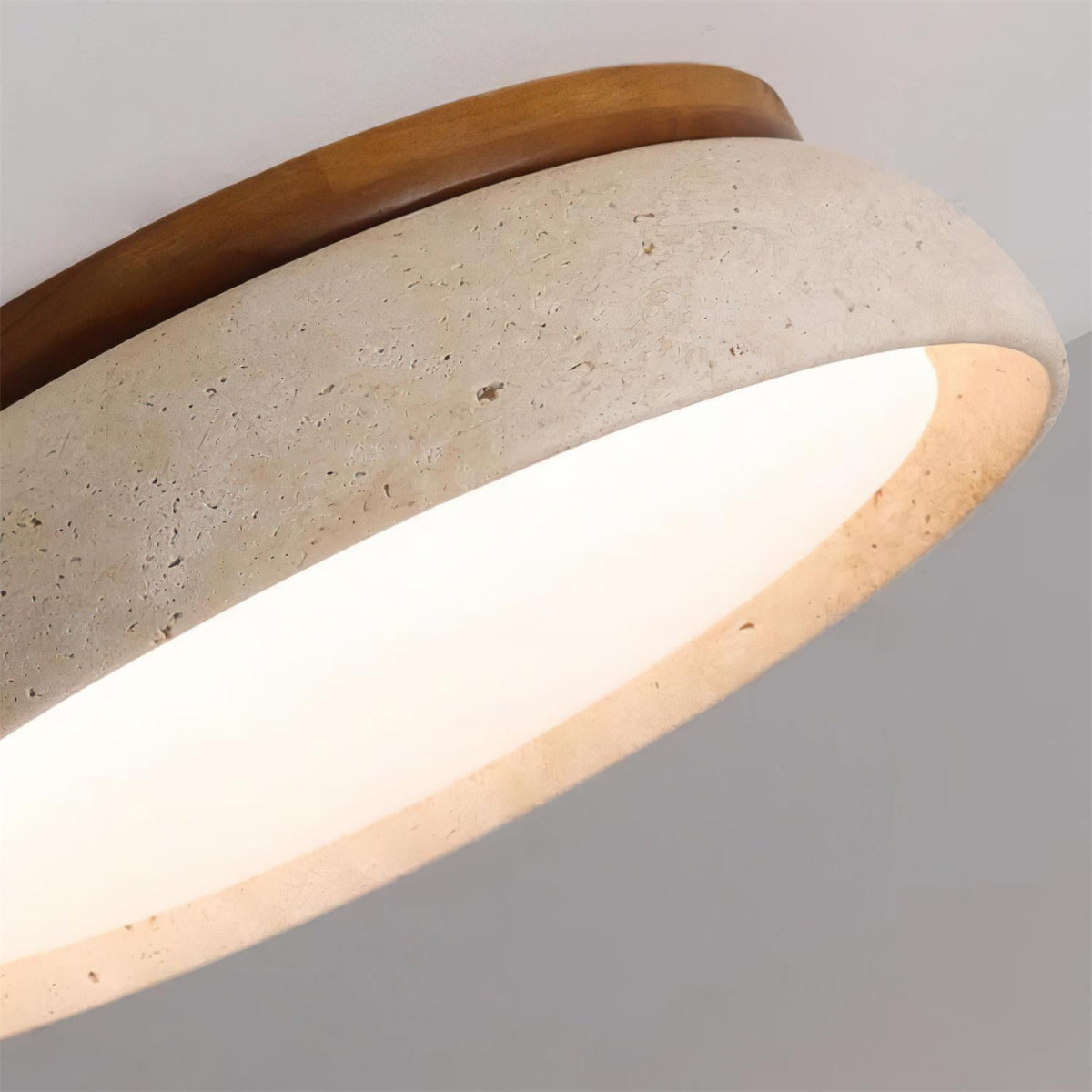 Piedra Travertine LED Ceiling Light — interior or design detail 13
