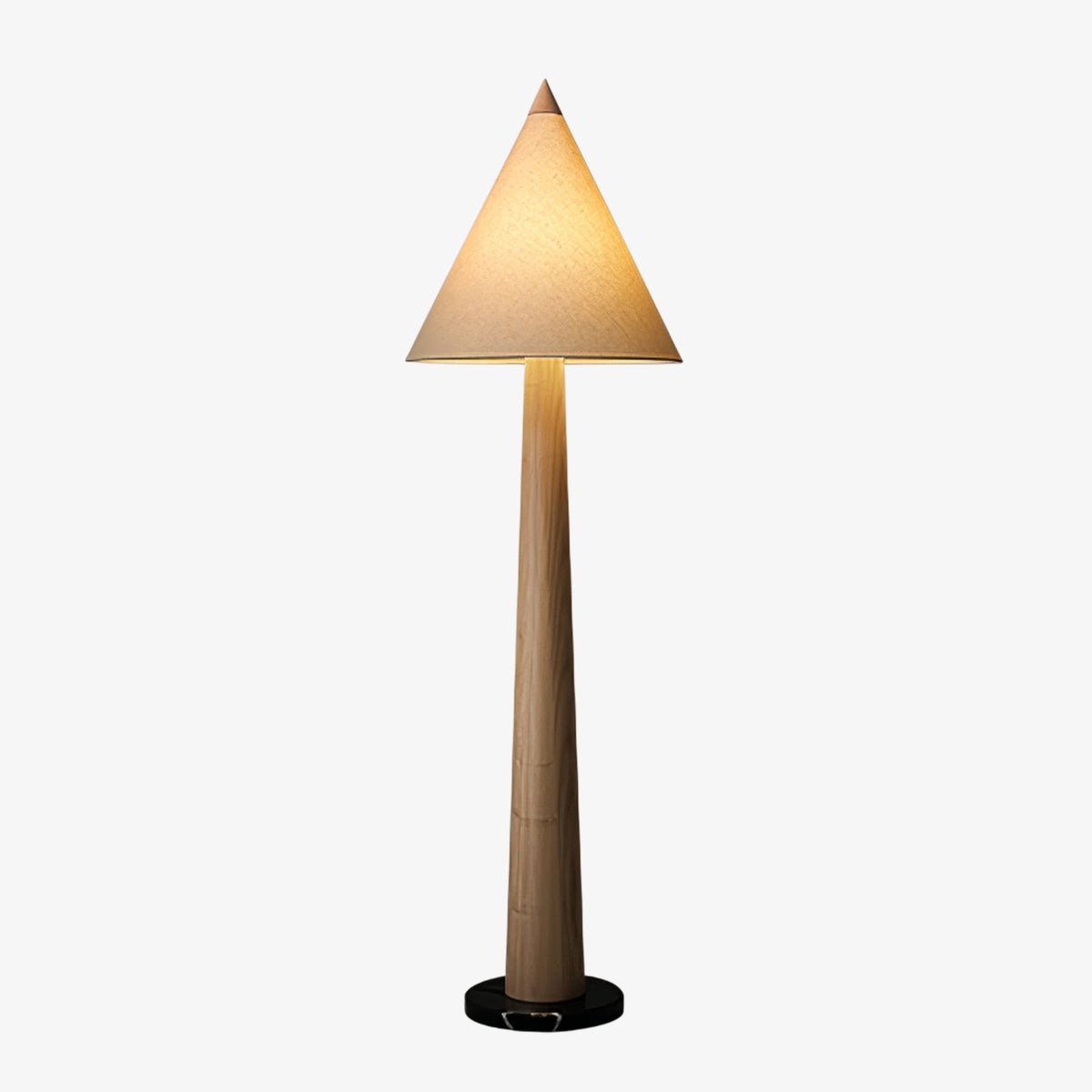 Pinecone Wooden Floor Lamp — product view
