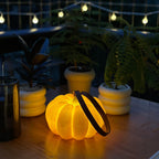 Poma Ribbed Resin USB Lantern Lamp — product, finish and specification view 13