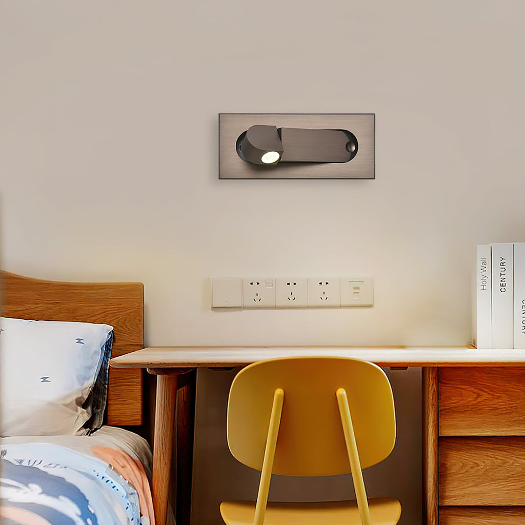 Pop-Out LED Bedside Reading Light – wall sconce view 5