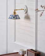 Porcelain Indigo Wall Lamp — product and interior detail 13