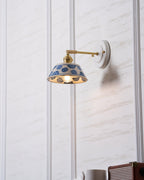 Porcelain Indigo Wall Lamp — product and interior detail 14