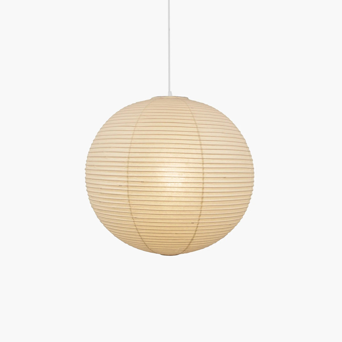 R16 Cotton Paper Globe Pendant Light — design and interior detail 10