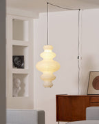 R27 Rice Paper Plug-In Pendant Light