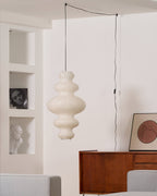 R27 Rice Paper Plug-In Pendant Light