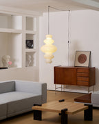 R27 Rice Paper Plug-In Pendant Light
