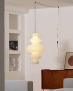R27 Rice Paper Plug-In Pendant Light