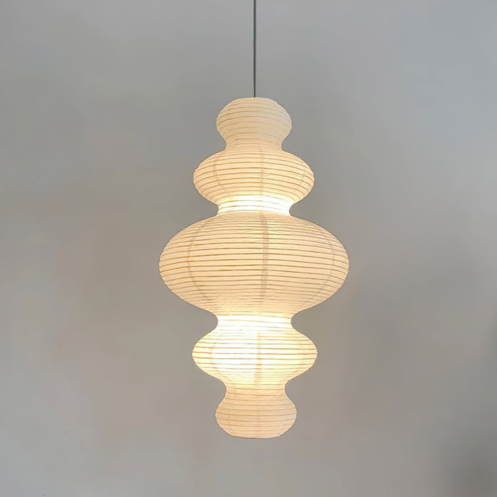 R27 Rice Paper Plug-In Pendant Light — interior or design detail 11