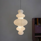 R27 Rice Paper Plug-In Pendant Light — interior or design detail 13