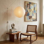 R32 White-Cord Paper Plug-In Pendant – pendant light view 10