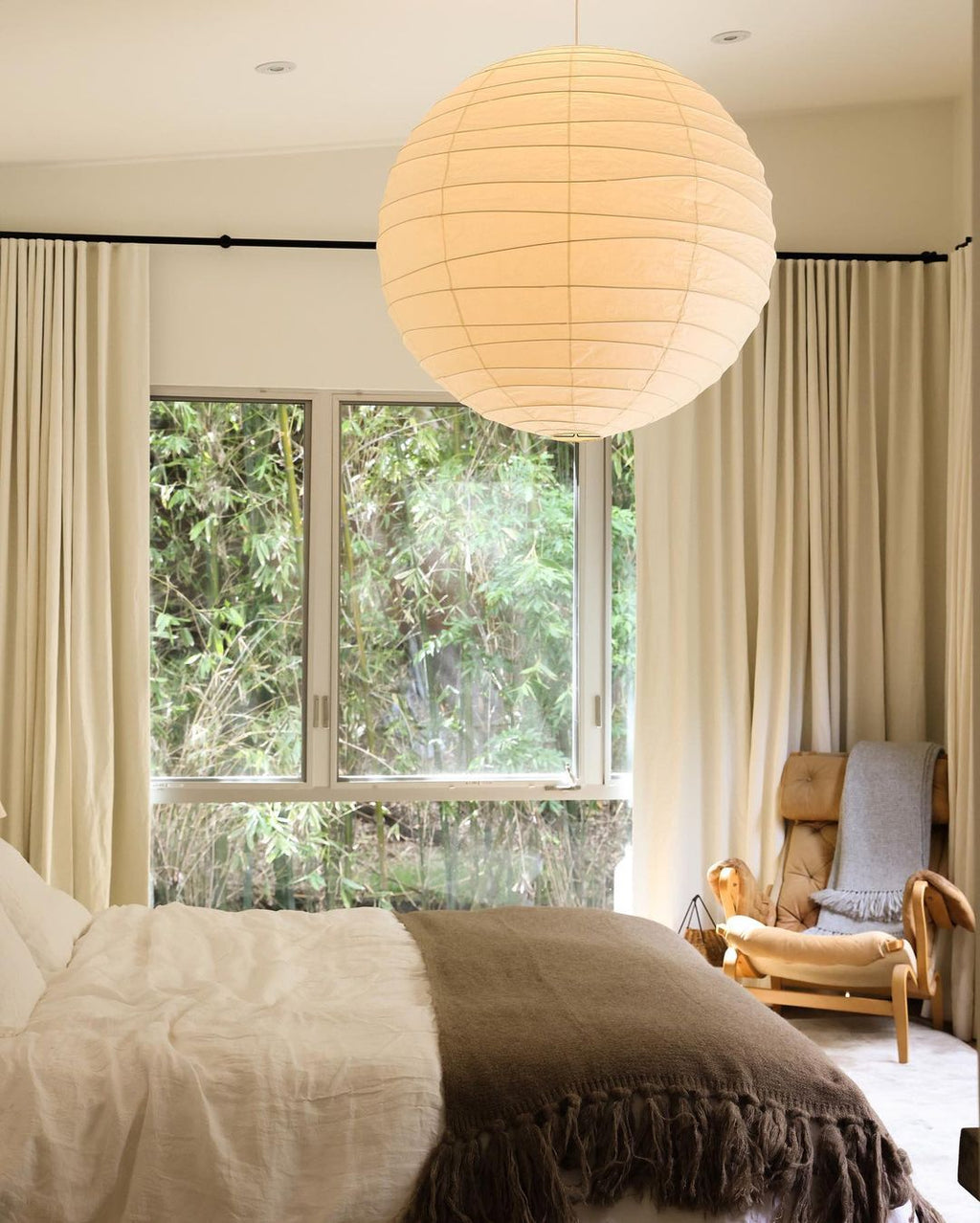 R33 Washi Paper Plug-In Pendant Lamp – pendant light view 10