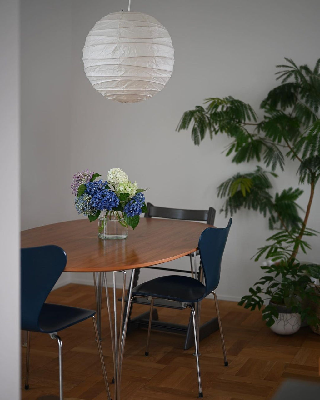 R33 Washi Paper Plug-In Pendant Lamp – pendant light view 12