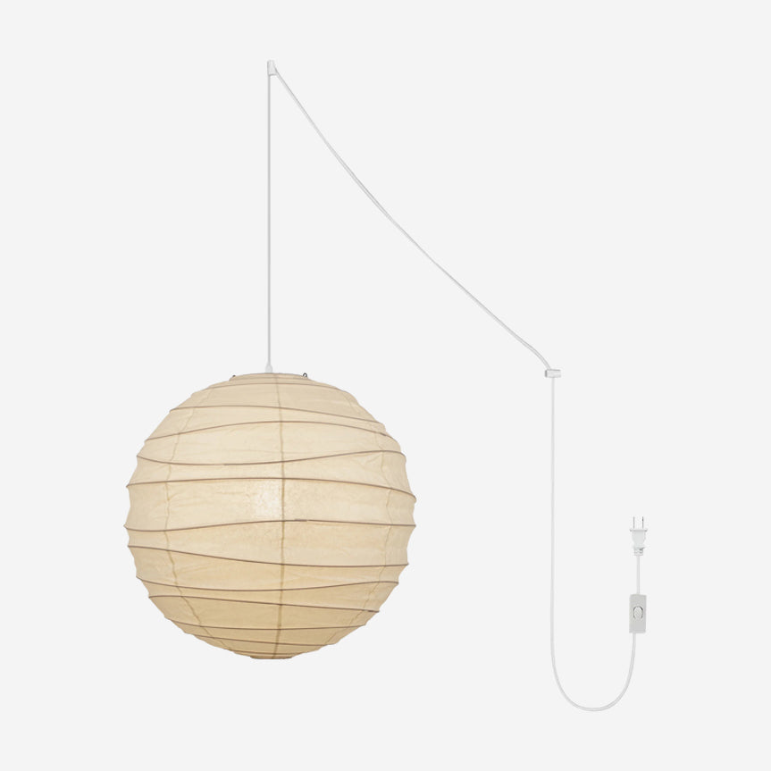 R33 Washi Paper Plug-In Pendant Lamp – pendant light view 30