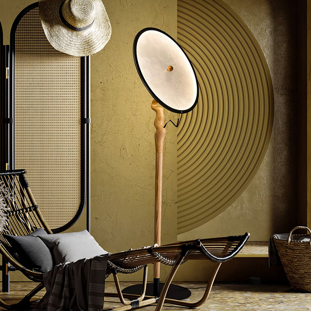 Radar Transmitter Floor Lamp — product and interior detail 5