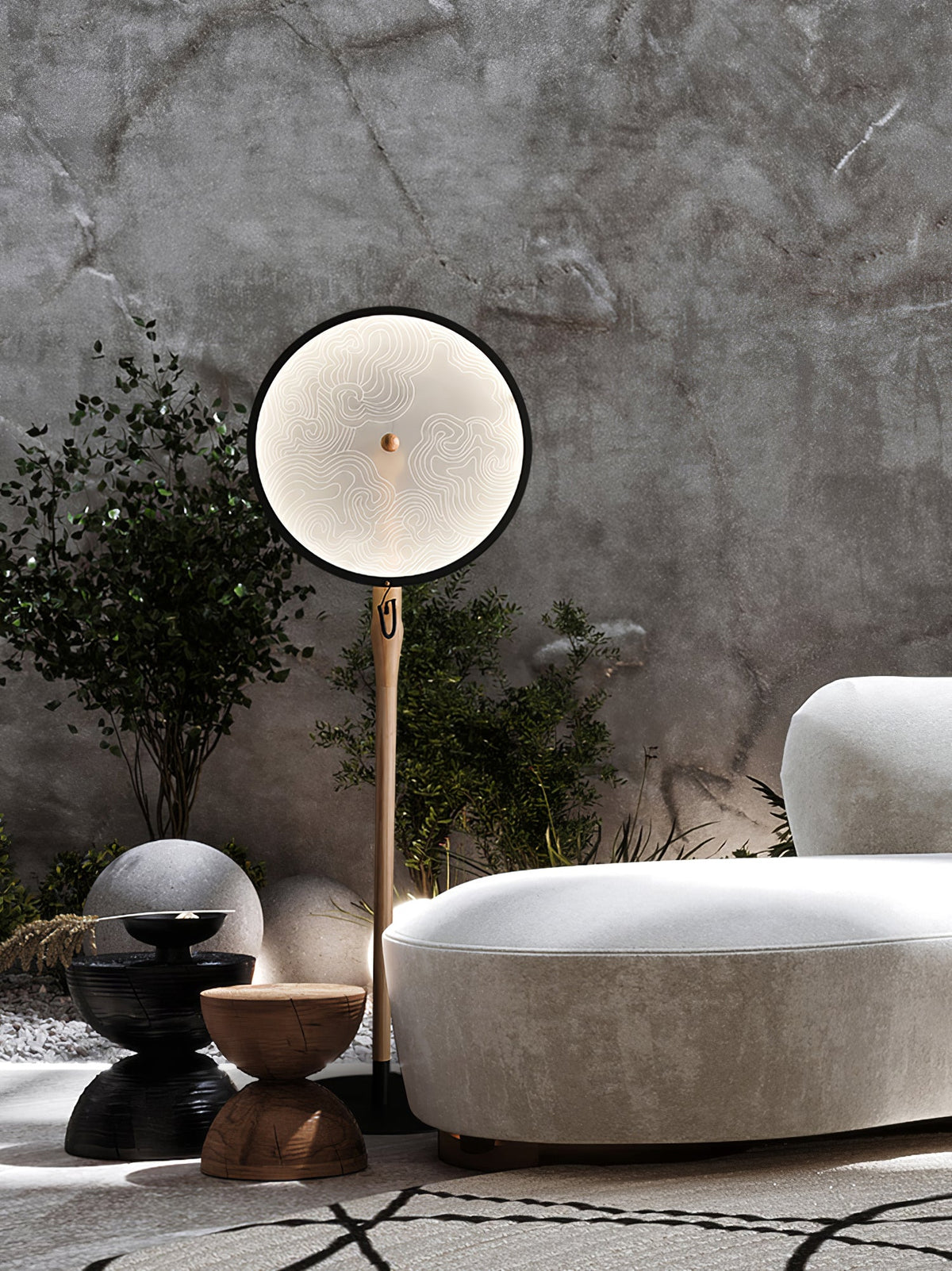 Radar Transmitter Floor Lamp — product and interior detail 7