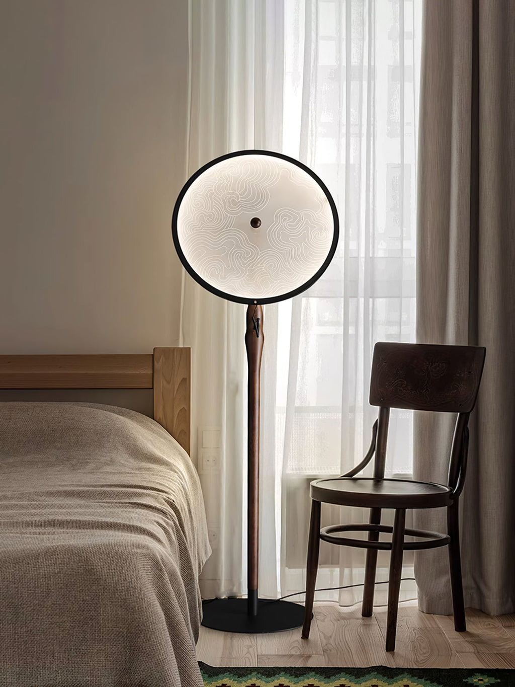 Radar Transmitter Floor Lamp — product and interior detail 11