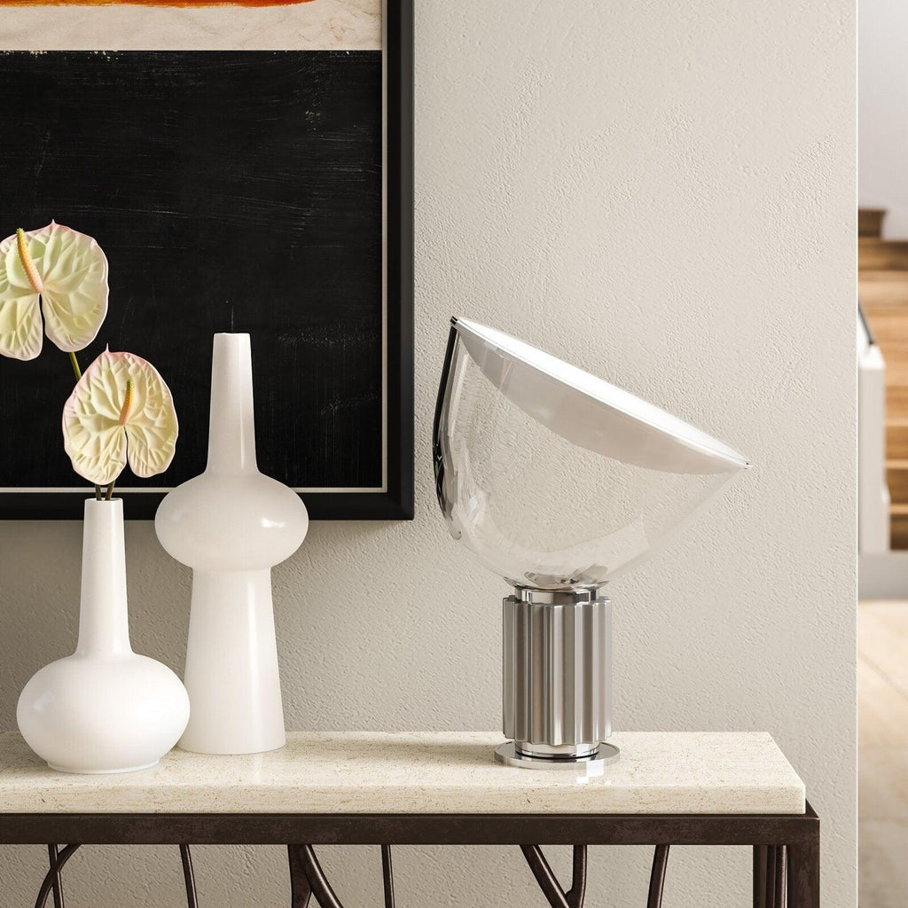 Radian Glass Reflector Table Lamp — product, finish and specification view 2