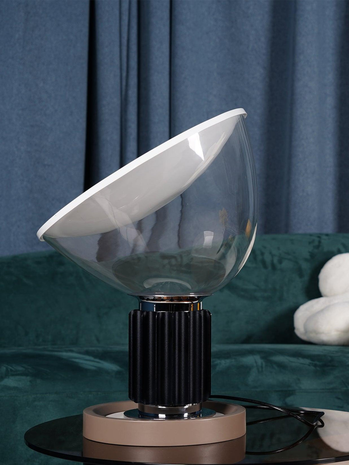 Radian Glass Reflector Table Lamp — product, finish and specification view 3