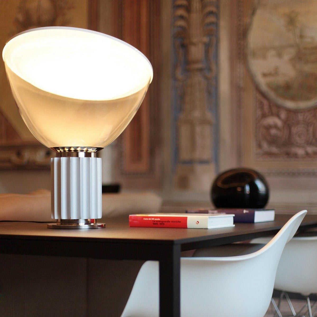 Radian Glass Reflector Table Lamp — product, finish and specification view 41