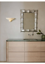 Rare Alabaster Bowl LED Wall Sconce – wall sconce view 7