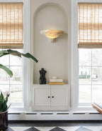 Rare Alabaster Bowl LED Wall Sconce – wall sconce view 11
