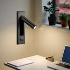 Recessed LED Bedside Reading Sconce – wall sconce view 13