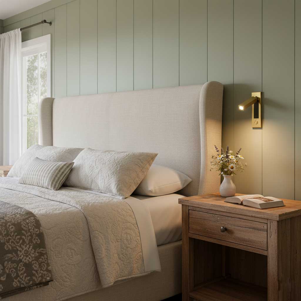 Recessed LED Bedside Reading Sconce – wall sconce view 18