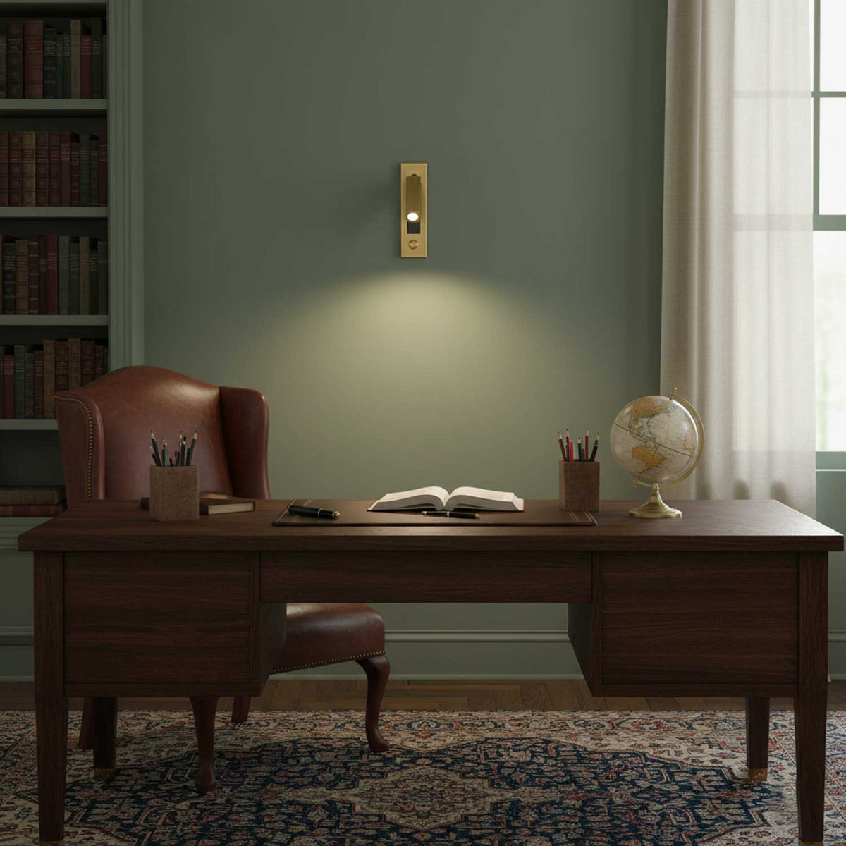 Recessed LED Bedside Reading Sconce – wall sconce view 22
