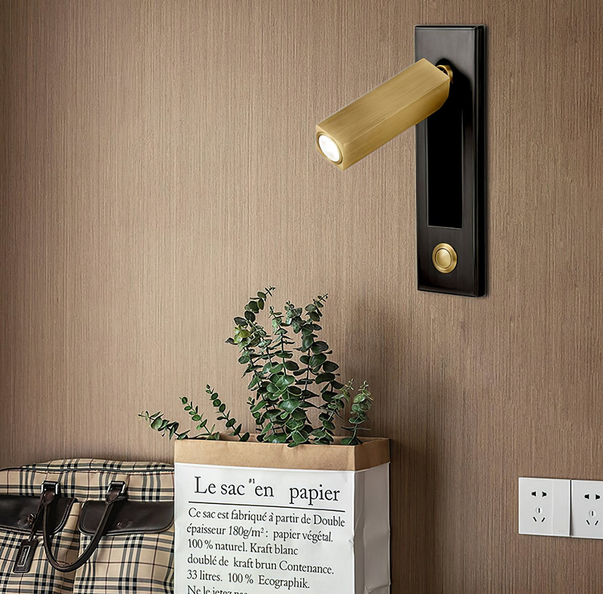 Recessed LED Bedside Reading Sconce – wall sconce view 26