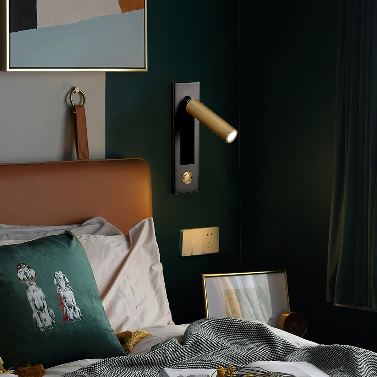 Recessed LED Bedside Reading Sconce – wall sconce view 27